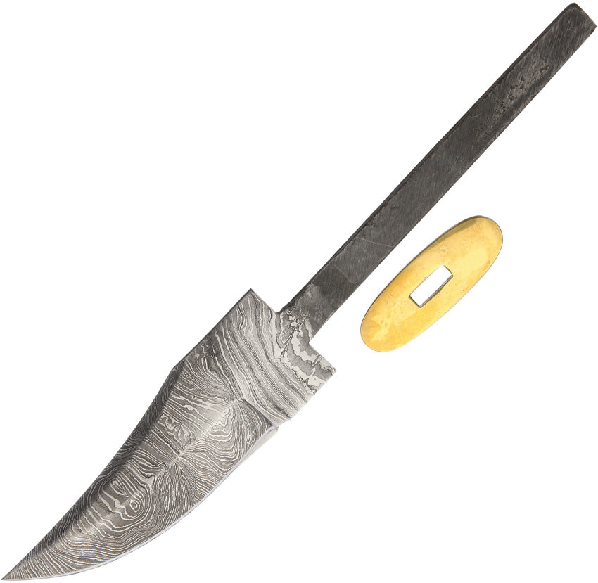 Knifemaking Knife Blade Damascus Short BL036