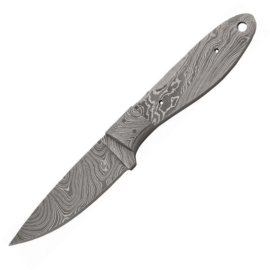 Knifemaking Damascus Bolster Blade Blank BL-DM2725