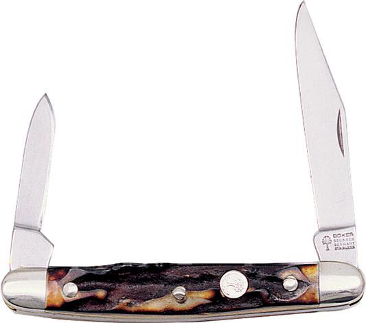 Boker Pen Knife Stag 118288HH