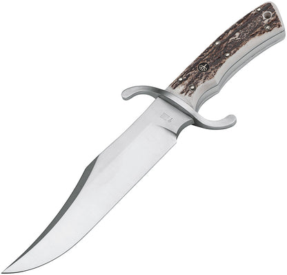 Böker Bowie Stag 121547HH stag horn N690, bowie knife
