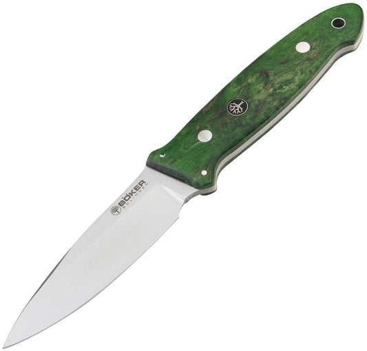 Boker Cub Fixed Blade Green Birch 128661