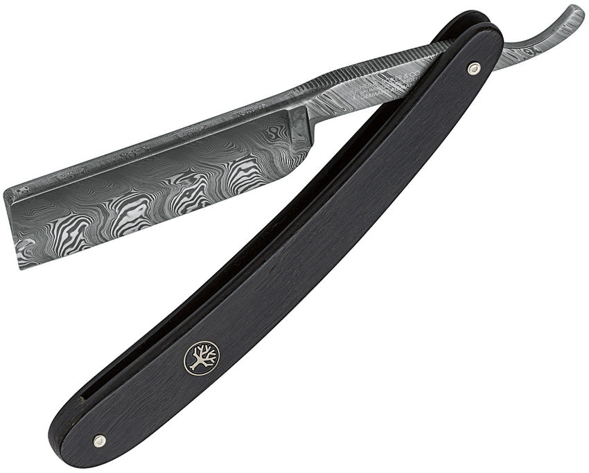 Boker Damascus Folding Razor 140609DAM