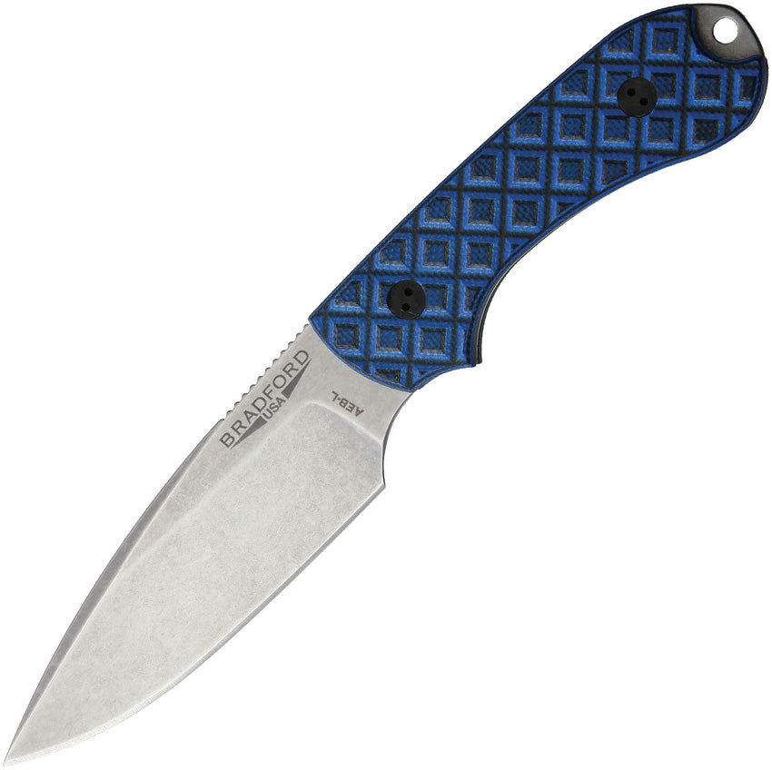 Bradford Knives Guardian 3 Black/Blue 3FE-013-AEBL