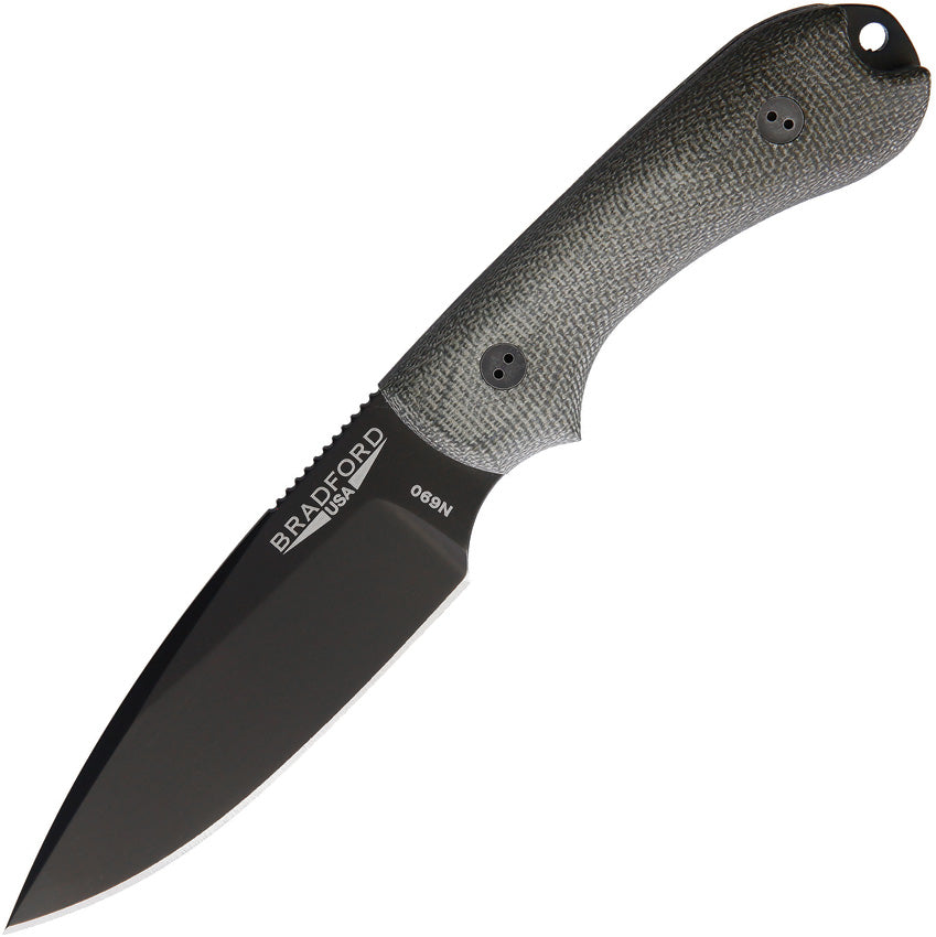 Bradford Knives Guardian 3 Fixed Blade DLC OD 3FE-102B-N690