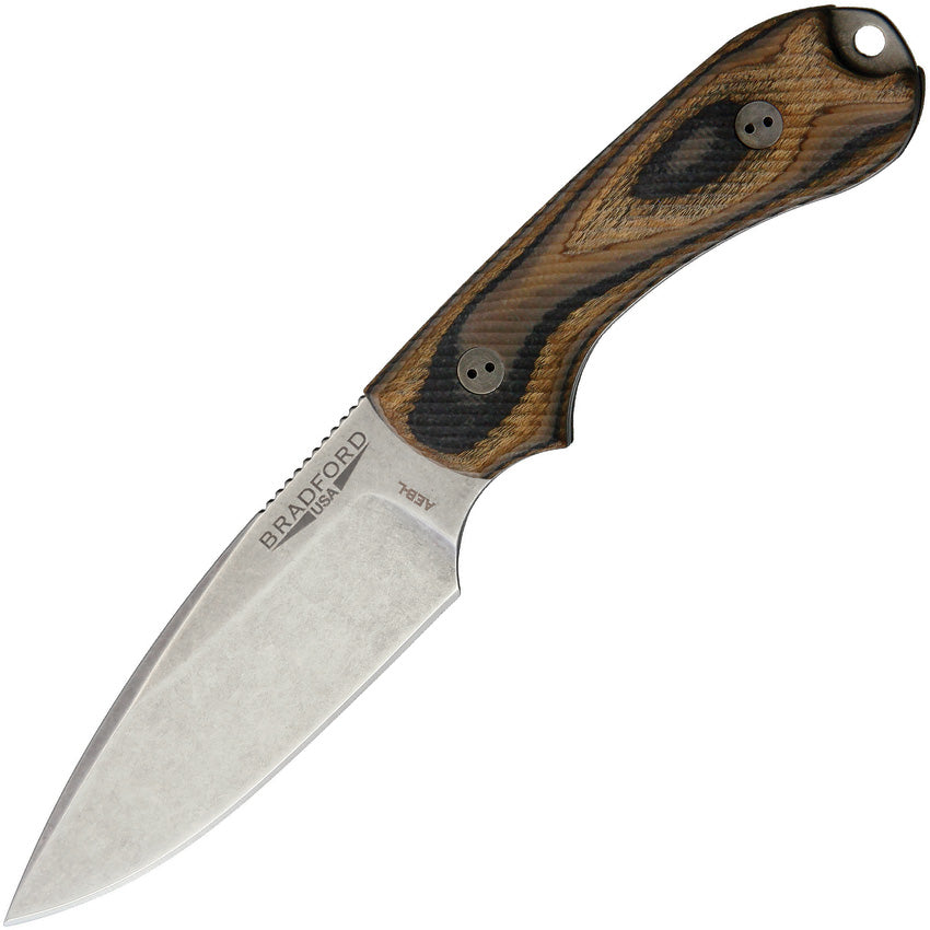 Bradford Knives Guardian 3 3D G-Wood 3FE-115-AEBL