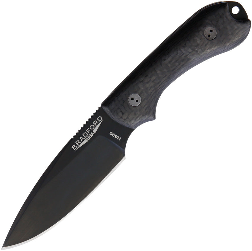Bradford Knives Guardian 3 DLC 3D Carbon Fiber 3FE-116B-N690