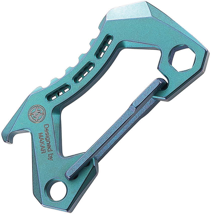 Bestech Knives Bestechman Ti Carabiner Blue BM15B