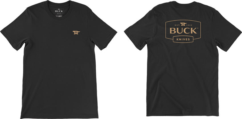 Buck Logo T-Shirt Large 13202