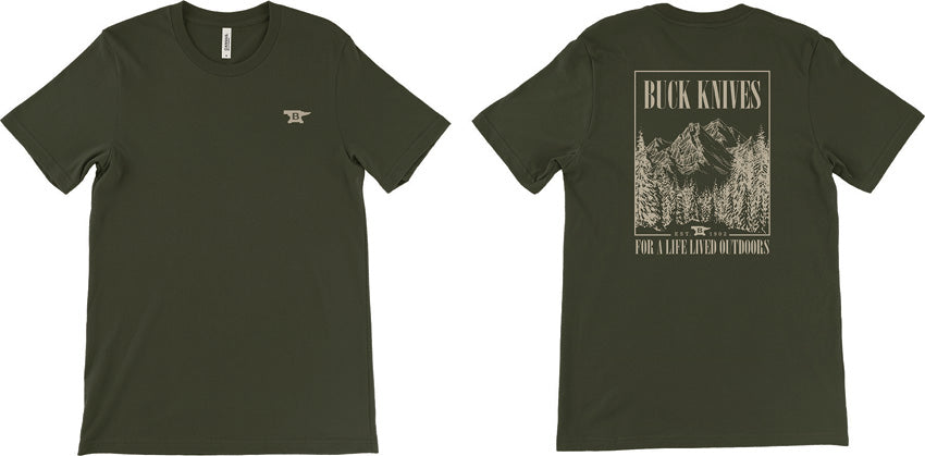 Buck Life Lived Outdoors T-ShirtXXL 13216