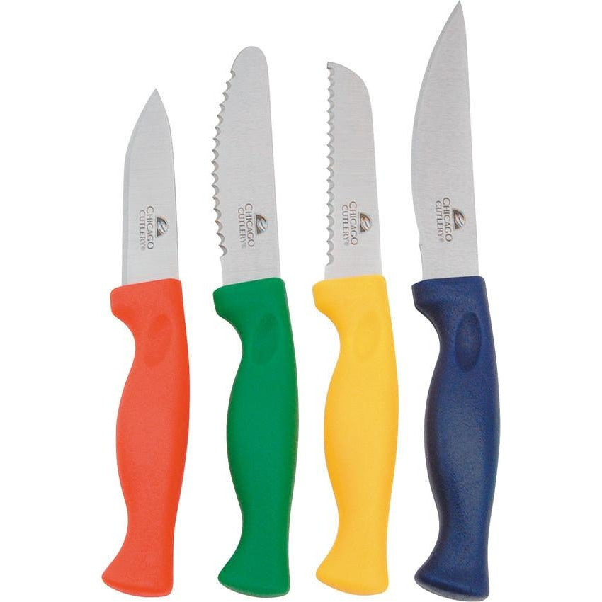 Chicago Cutlery Four Piece Paring/Utility Set