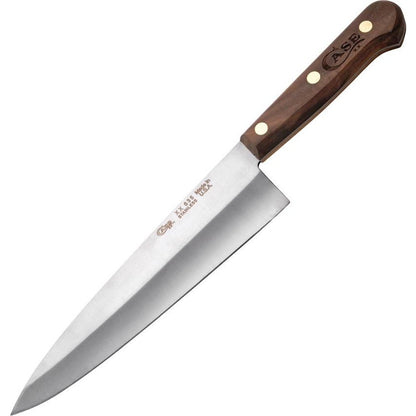 Case 07316 8 Inch Blade Chef''s Knife with Solid Walnut Handle
