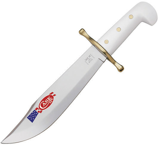 Case Cutlery Bowie White Synthetic 12398