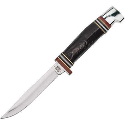 Case 17916 Hunter Knife with Buffalo Horn Handle
