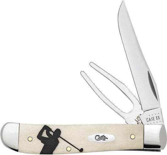 Case Cutlery Golfer's Tool Natural Bone 27610
