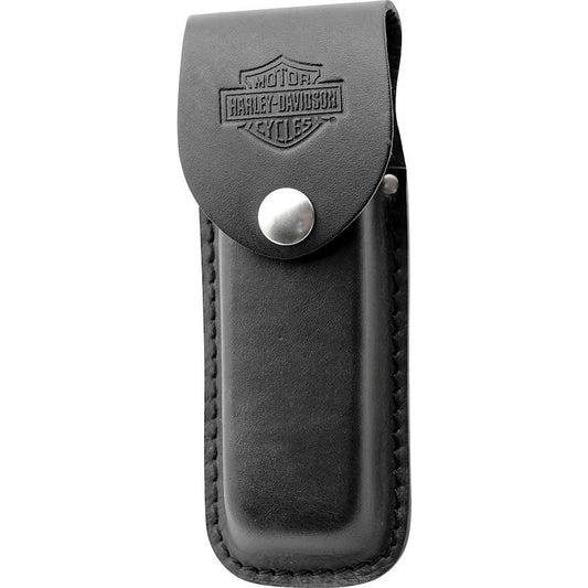 Case Cutlery Large Sheath Harley Davidson Logo 5 1/2"