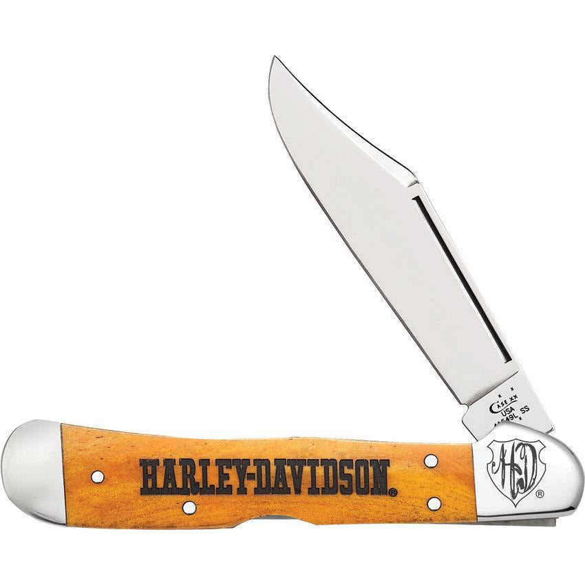 Case Cutlery Harley Davidson Copperlock 52157