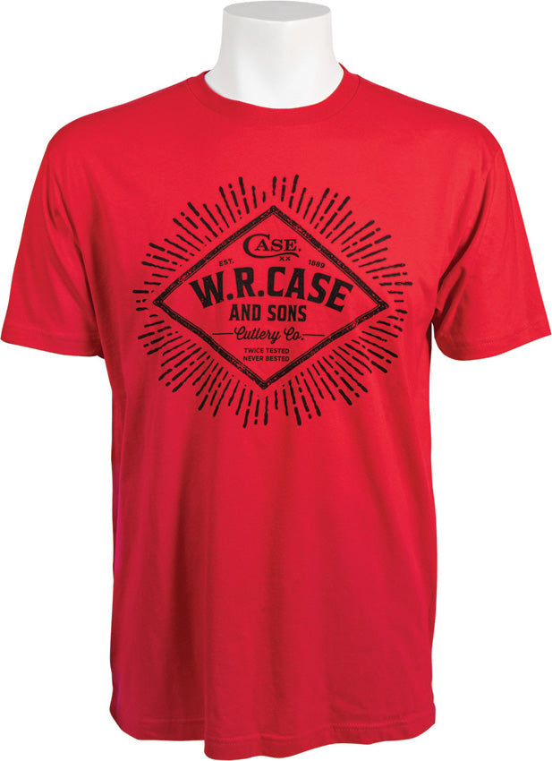 Case Cutlery T-Shirt Red Medium 52569