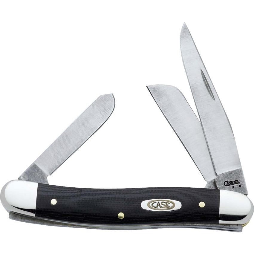 Case Cutlery Medium Stockman Black G-10