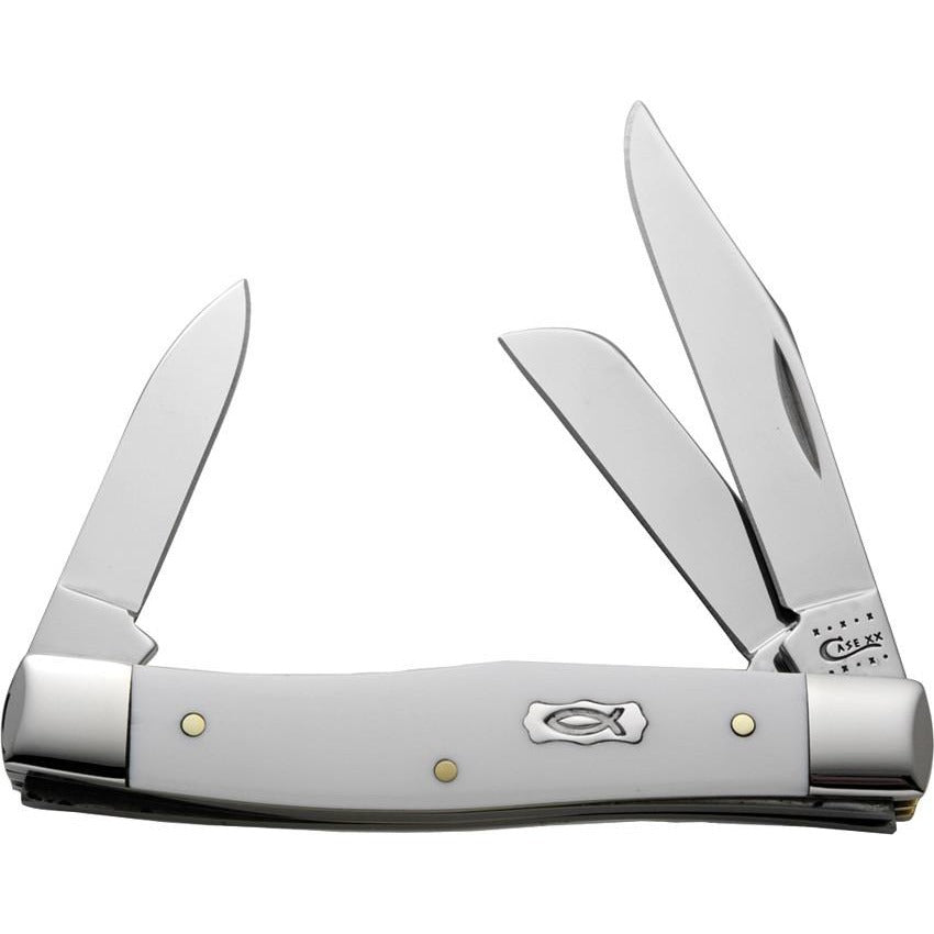 Case Cutlery Medium Stockman Ichthus Series