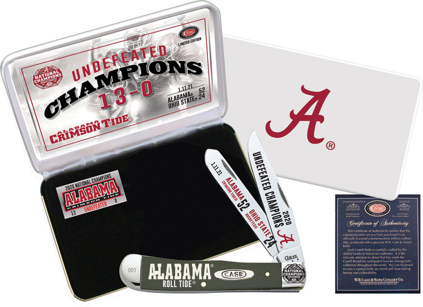 Case Cutlery Alabama Champion Trapper AL20-CATWSB