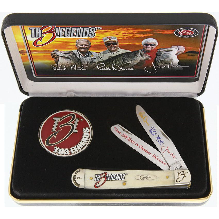 Case Cutlery Three Legends Ltd Ed Trapper