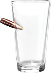 Caliber Gourmet Bullet Pint Glass CBG-LMS-PINT-G