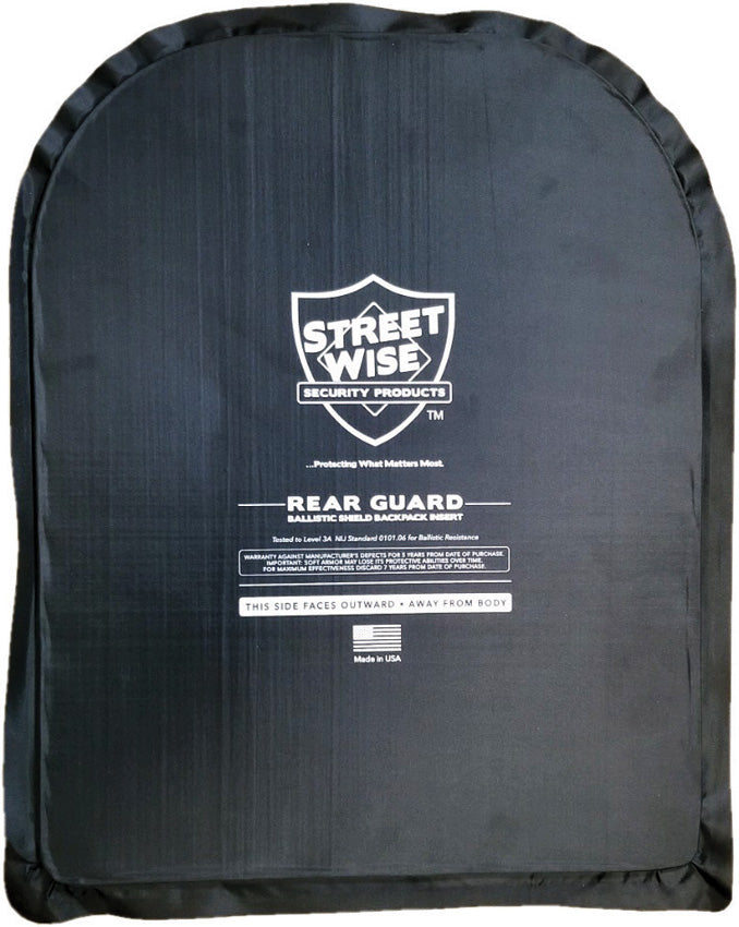 Streetwise Products Rear Guard Ballistic Shield 10 SWRG02US