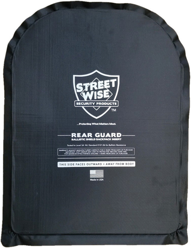Streetwise Products Rear Guard Ballistic Shield SWRG03US