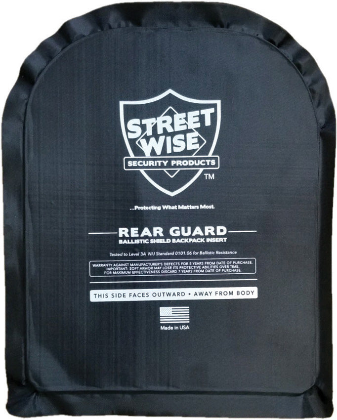 Streetwise Products 8x10 Rear Guard Ballistic Shie SWRG01US
