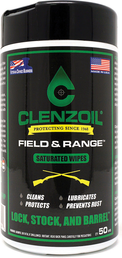 Clenzoil Field and Range Wipes 2243