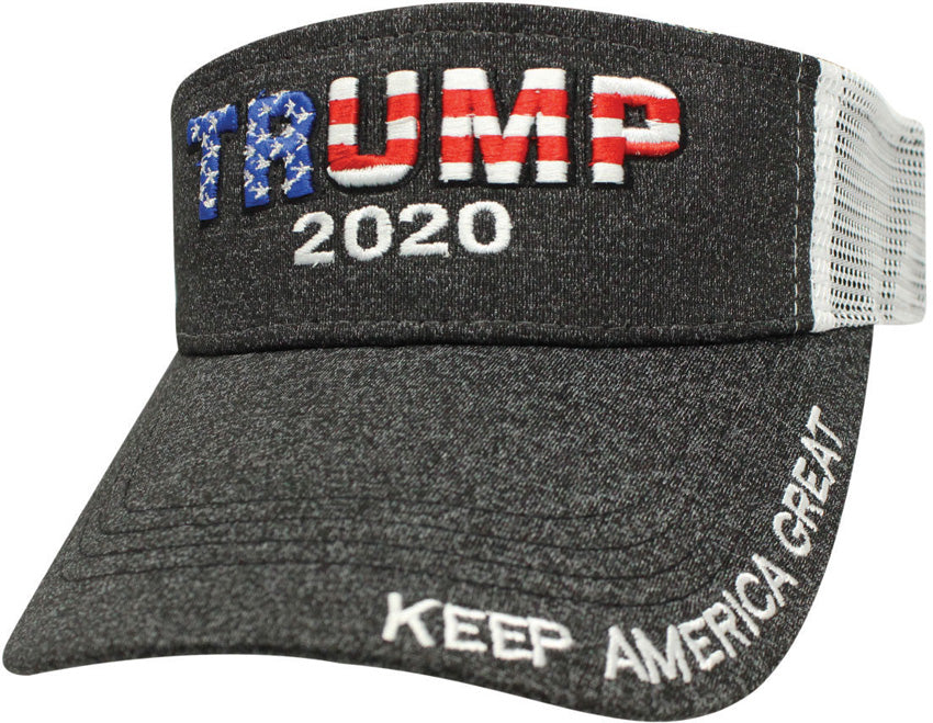 Donald Trump Re-Election Trump Visor Black / White SRUSAV