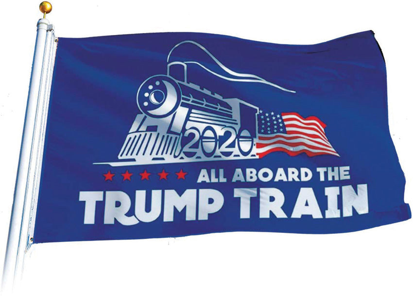 Donald Trump Re-Election Trump Train Flag STRTRNF