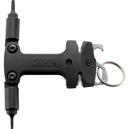 CRKT Knife Maintenance Tool – Compact EDC Sharpener &amp; Torx Keychain