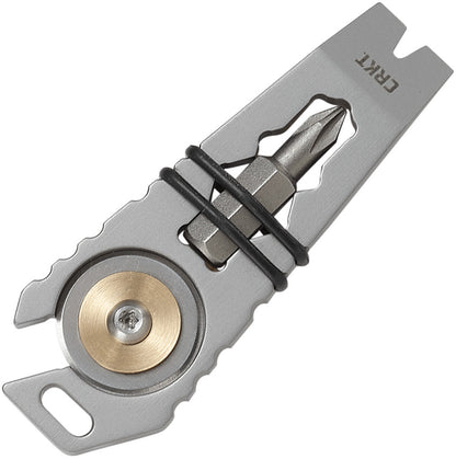 CRKT Pry Cutter Keychain Tool – Compact Stainless Steel Multi-Tool