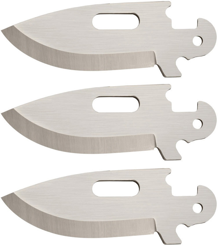 Cold Steel Click N Cut Blades 3x Drop Point
