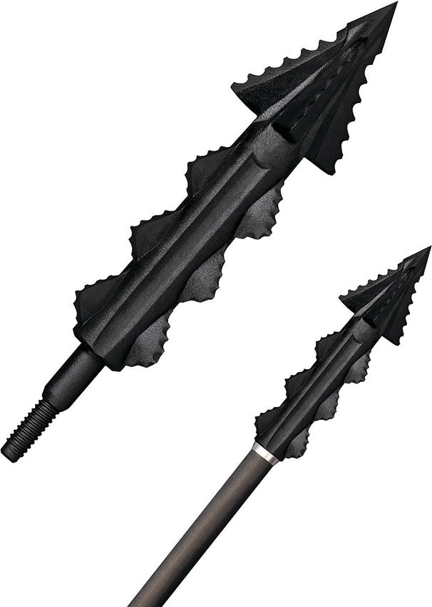 Cold Steel Cheap Shot BH6 Buzzsaw 100 Gr CSBH6Z broadheads in black colour