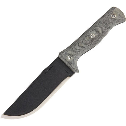 Condor Crotalus CTK257-5.5HC Powdercoated 1075, Green Micarta, fixed knife
