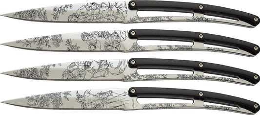 Deejo Steak Bistro Knife Set Toile 4AP000011
