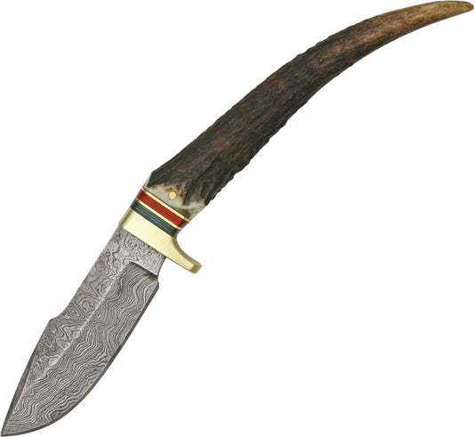 Damascus Stag Grip Hunter DM1029