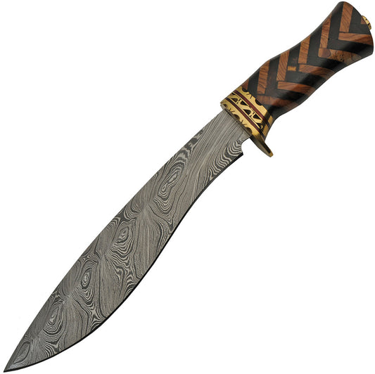 Damascus Braided Bowie DM-1235