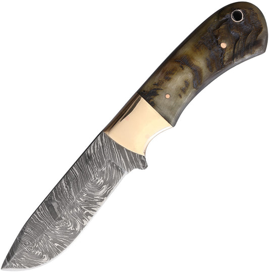 Damascus Ram's Horn Hunter DM1277