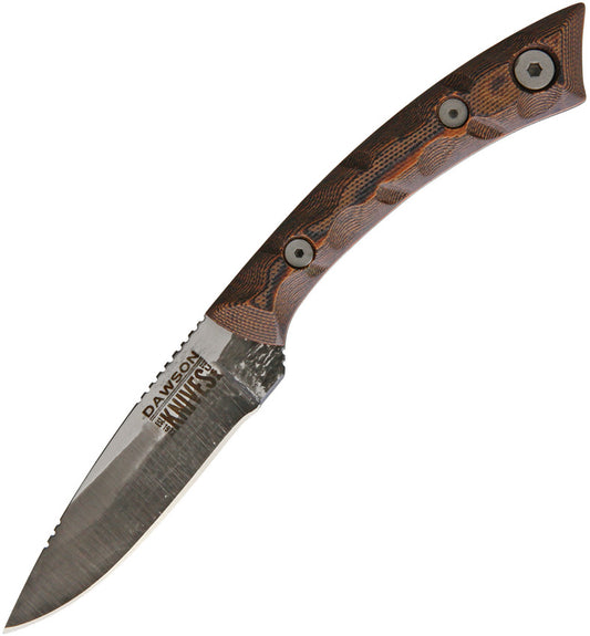 Dawson Knives Angler Fixed Blade Orange ANGLER ORANGE AND BLACK