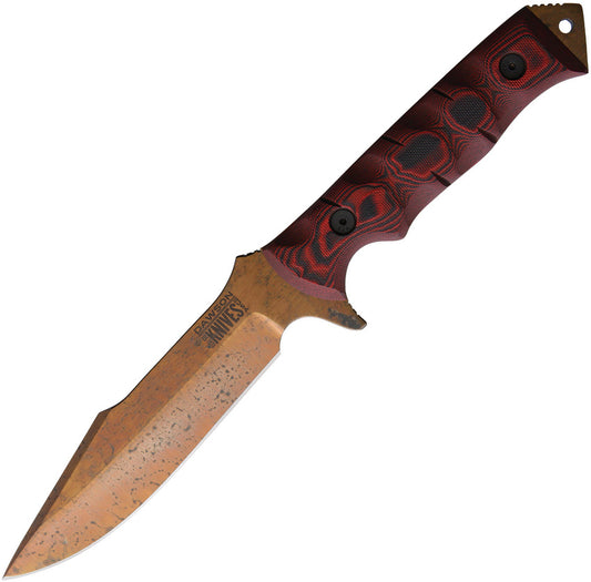 Dawson Knives Mojave 6 Red/Black 643934204351
