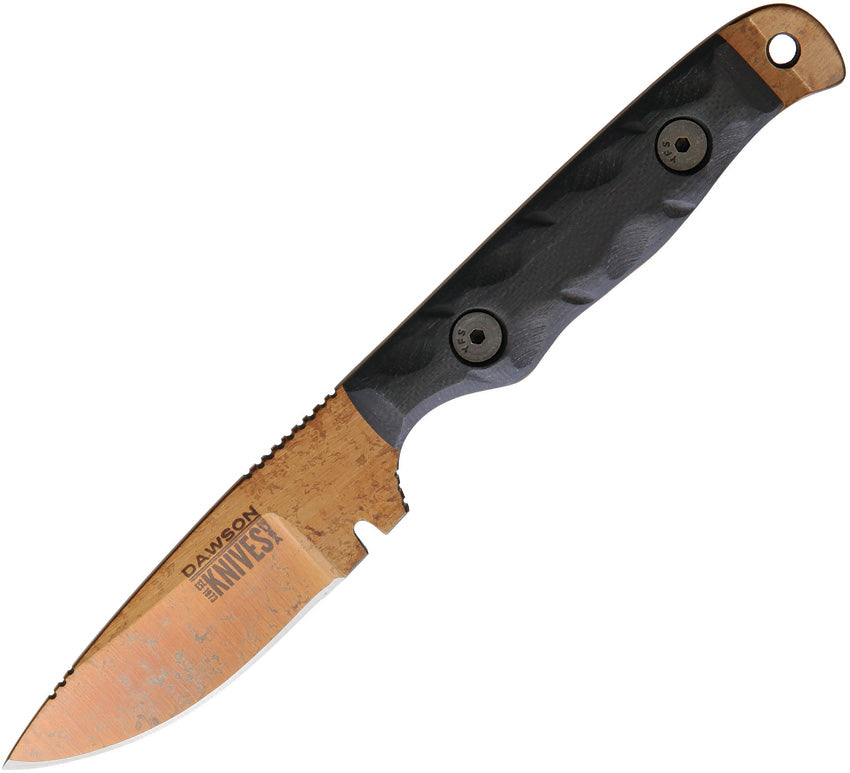 Dawson Knives Handyman Fixed Blade Black HANDY MAN BLACK COPPER