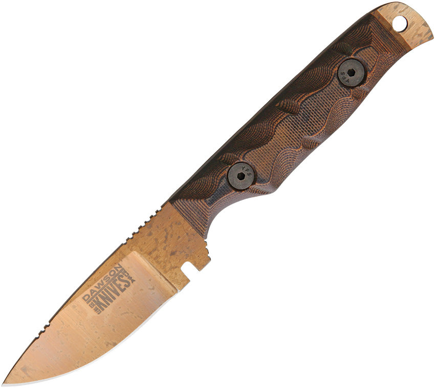Dawson Knives Handyman Fixed Blade HANDY MAN BLK ORANGE