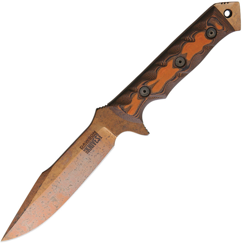 Dawson Knives Mojave 6 Orange MOJAVE 6 ORANGE BLACK