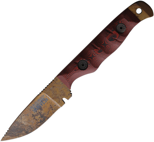 Dawson Knives Handyman Fixed Blade Red HANDY MAN RED BLACK
