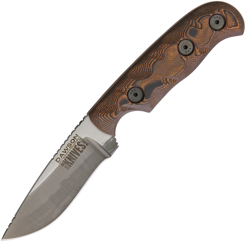 Dawson Knives Deep Notch Orange DEEP NOTCH BLACK ORANGE H
