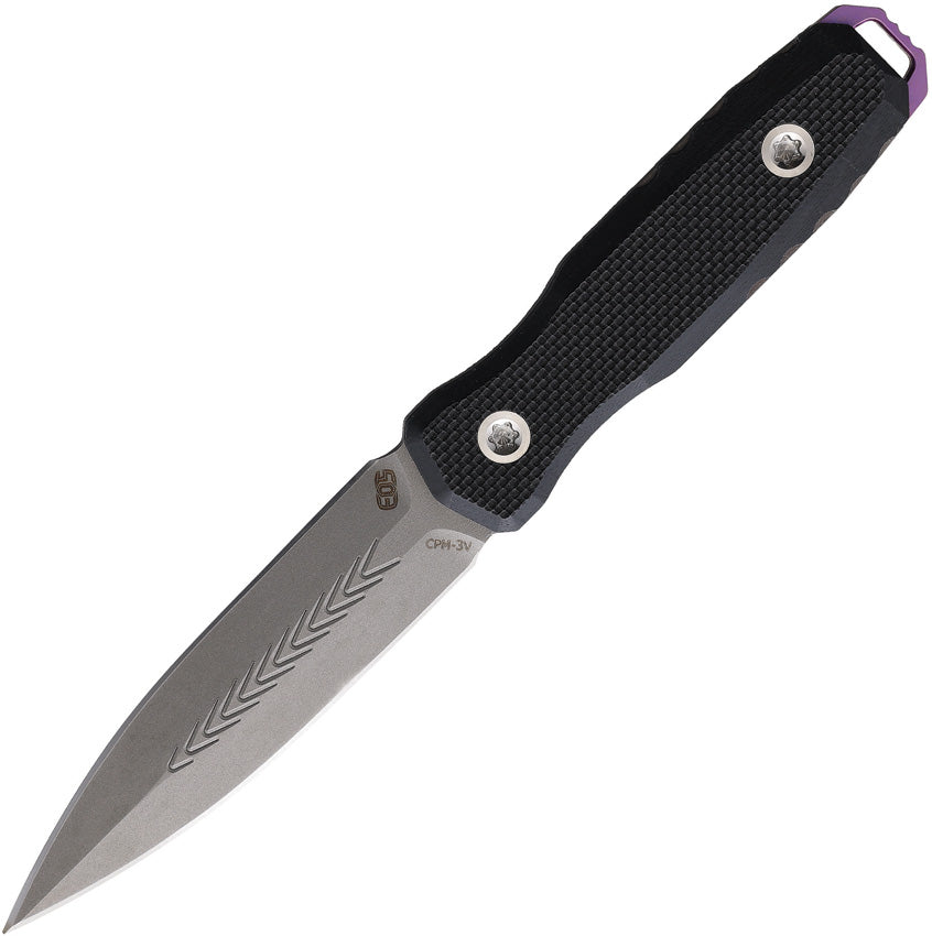 EOS Mini Thresher Fixed Blade MINI THRESHER SASHA WITH PURPL