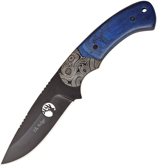 Elk Ridge Fixed Blade Blue ER-200-09BL